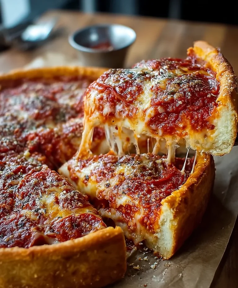 Authentic Chicago Deep Dish Pizza Recipe-Taste Chicago