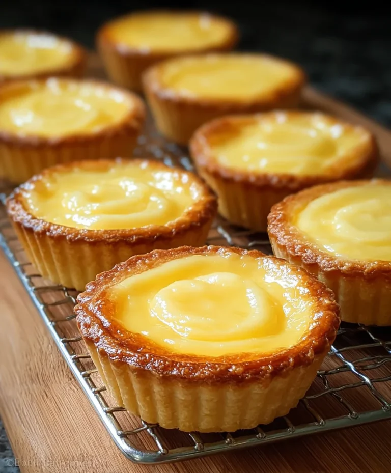 Japanese Cheese Tarts- irresistible creamy baked goodness