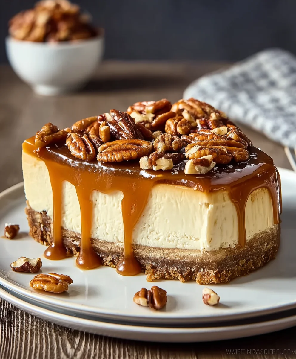 Decadent Caramel Pecan Cheesecake Recipe