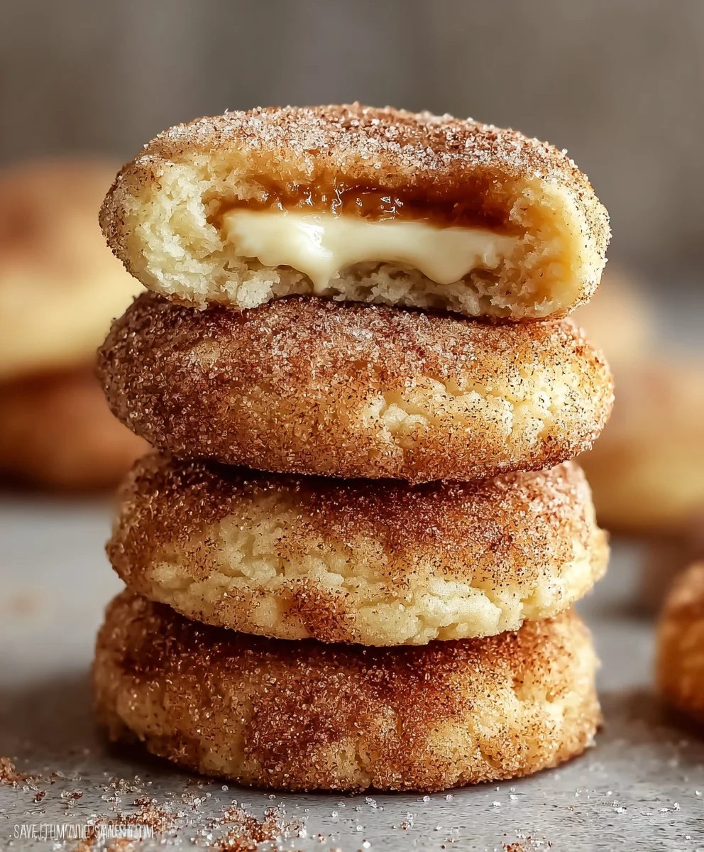 Churro Cheesecake Cookies - Crispy Gooey Perfection