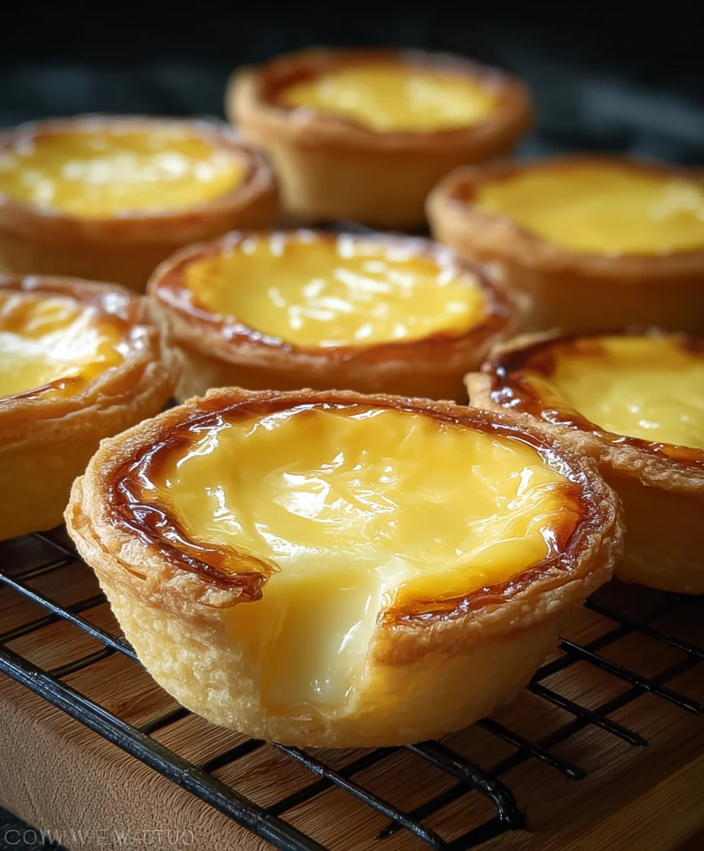 Japanese Cheese Tarts- irresistible creamy baked goodness