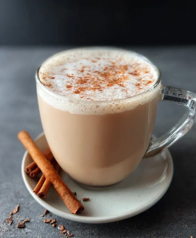 Homemade Vanilla Cinnamon Milk Tea-Comforting Wellness Drink