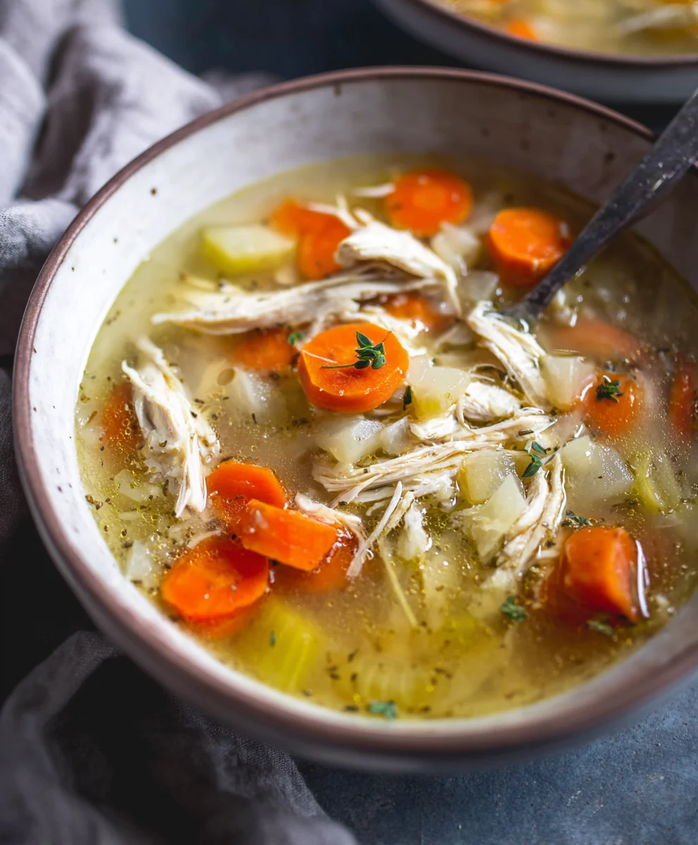Easy Homemade Chicken Soup Recipe-Comfort Food