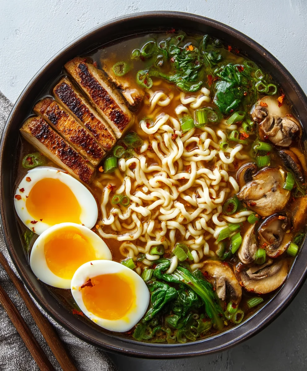 Easy Homemade Beef Ramen Recipe- Flavorful Noodles