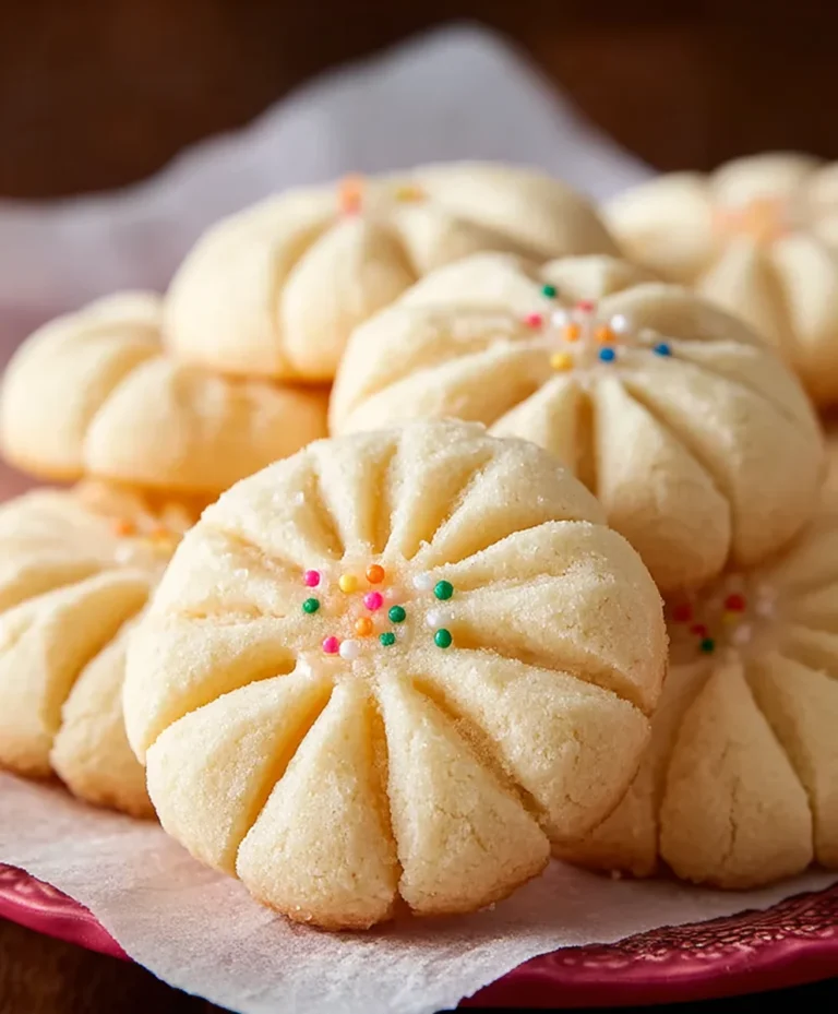Easy Whipped Shortbread Recipe-Melt in Your Mouth