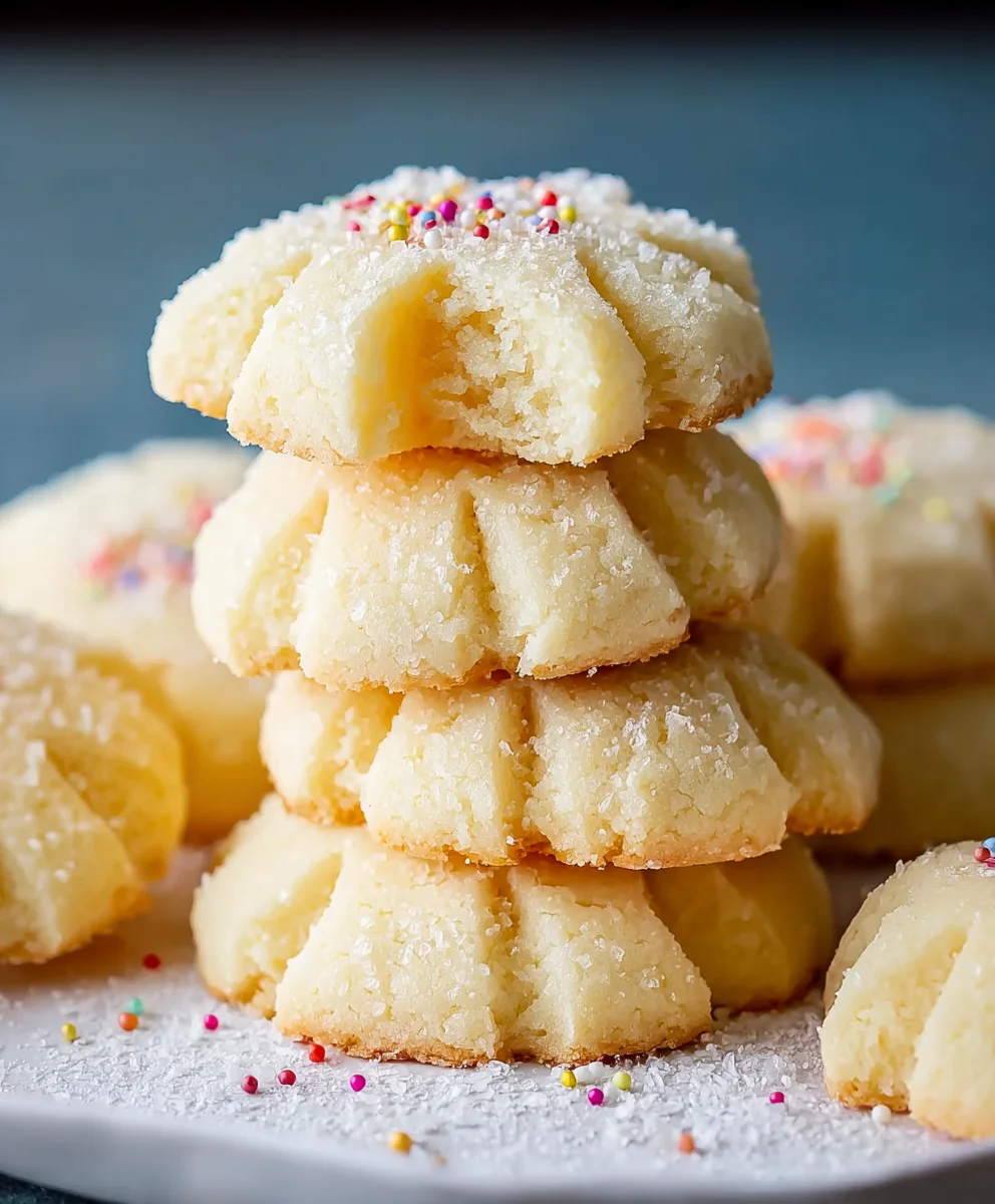 Easy Whipped Shortbread Recipe-Melt in Your Mouth