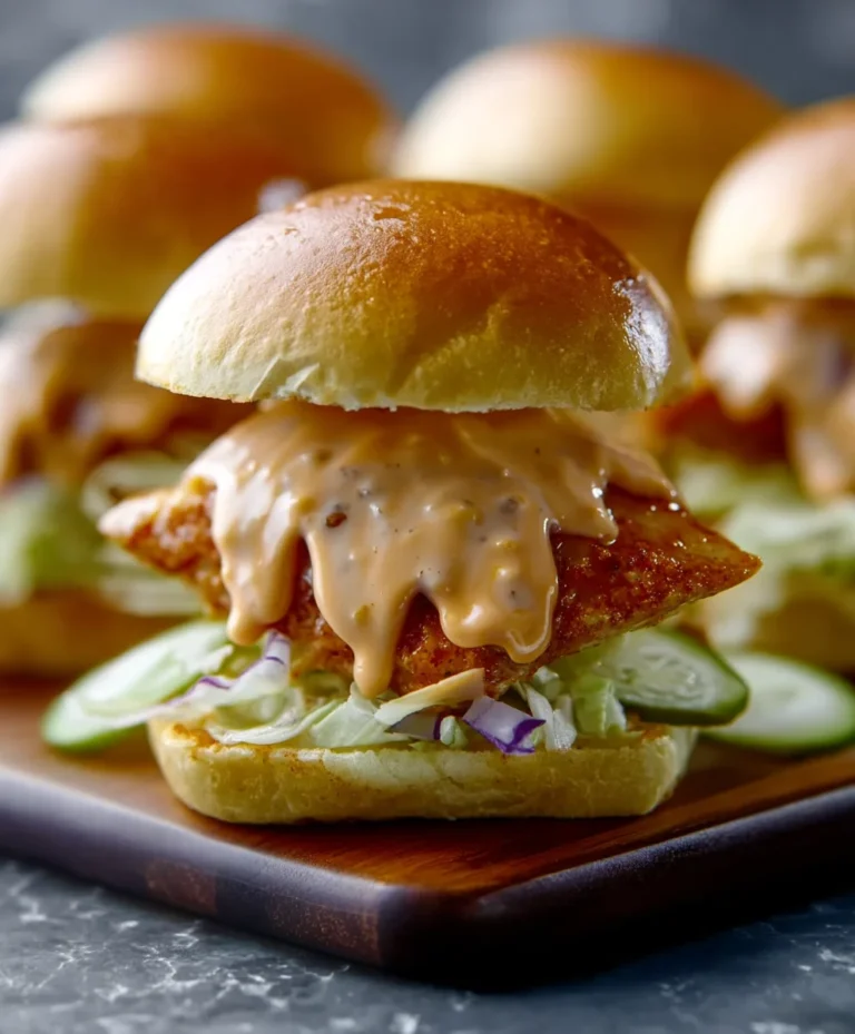 Easy Bang Bang Chicken Sliders-Flavorful Bites