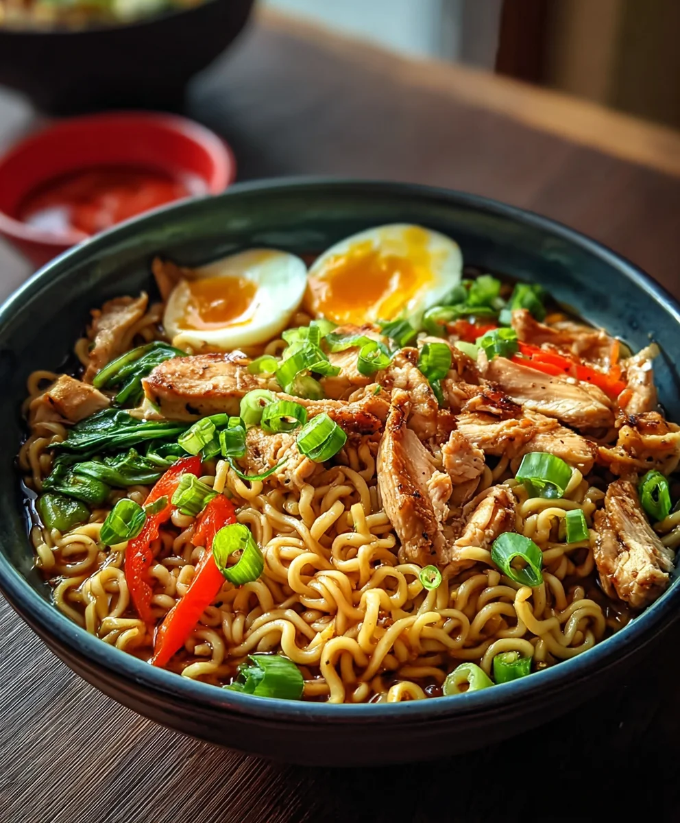 Quick Chicken Ramen Stir Fry Recipe