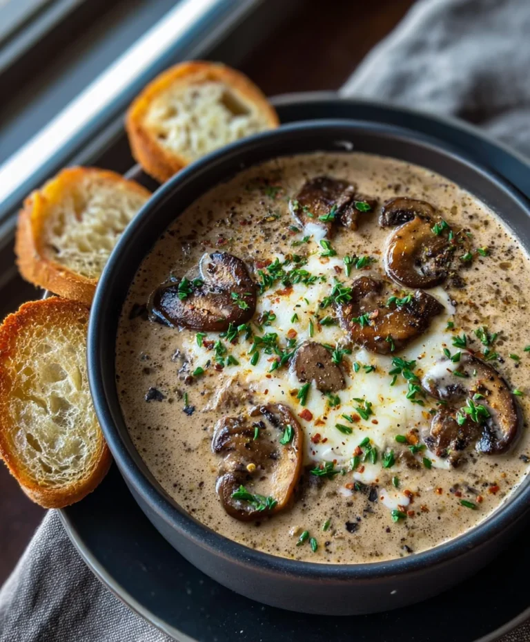 Creamy Mushroom Soup – Delicious & Easy Recipe