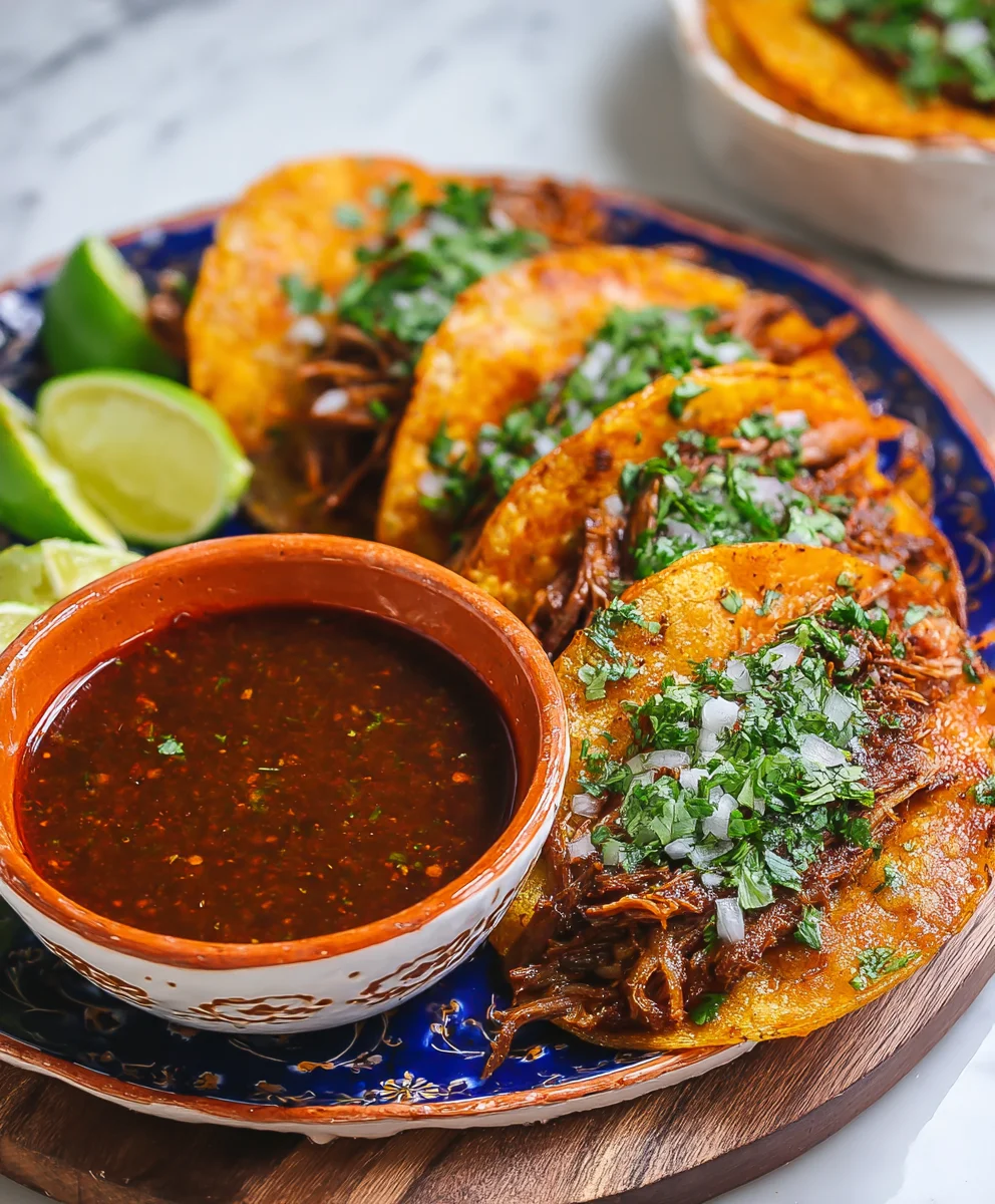 Authentic Beef Birria Tacos-Flavorful & Easy Recipe