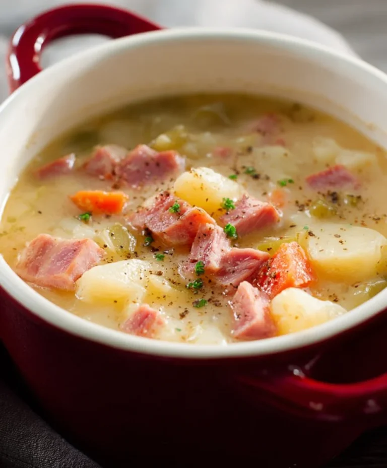 Easy Beef Beef Ham Potato Soup – Comforting Dinner