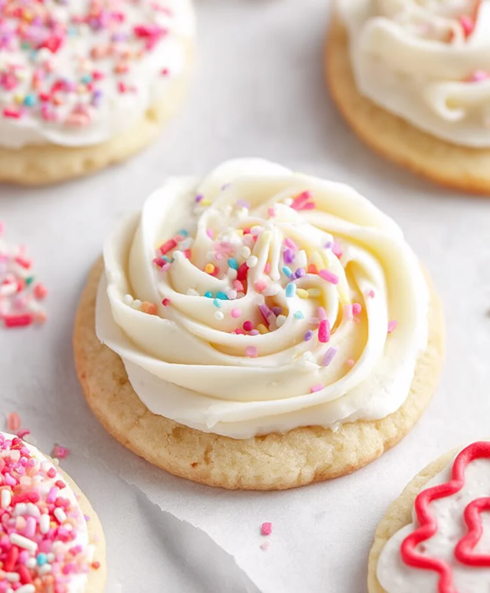 Buttercream Sugar Cookies-Easy & Delicious Recipe