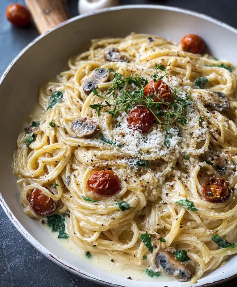 Creamy Garlic Pasta One Pot Quick Easy Meal