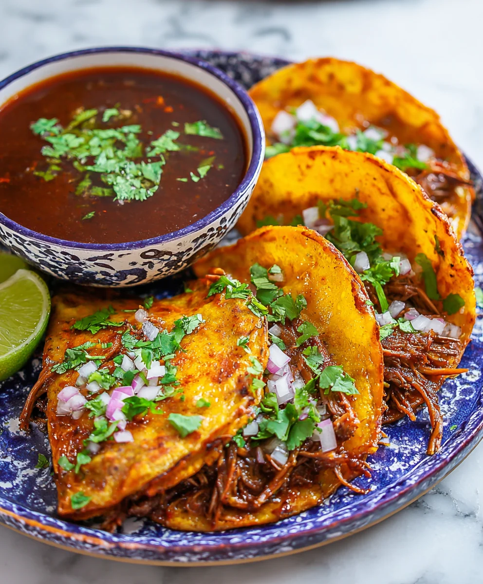 Authentic Beef Birria Tacos-Flavorful & Easy Recipe