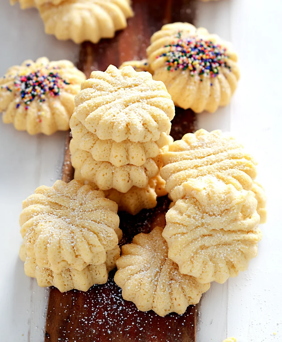Easy Italian Butter Cookie Recipe-Simple & Delicious