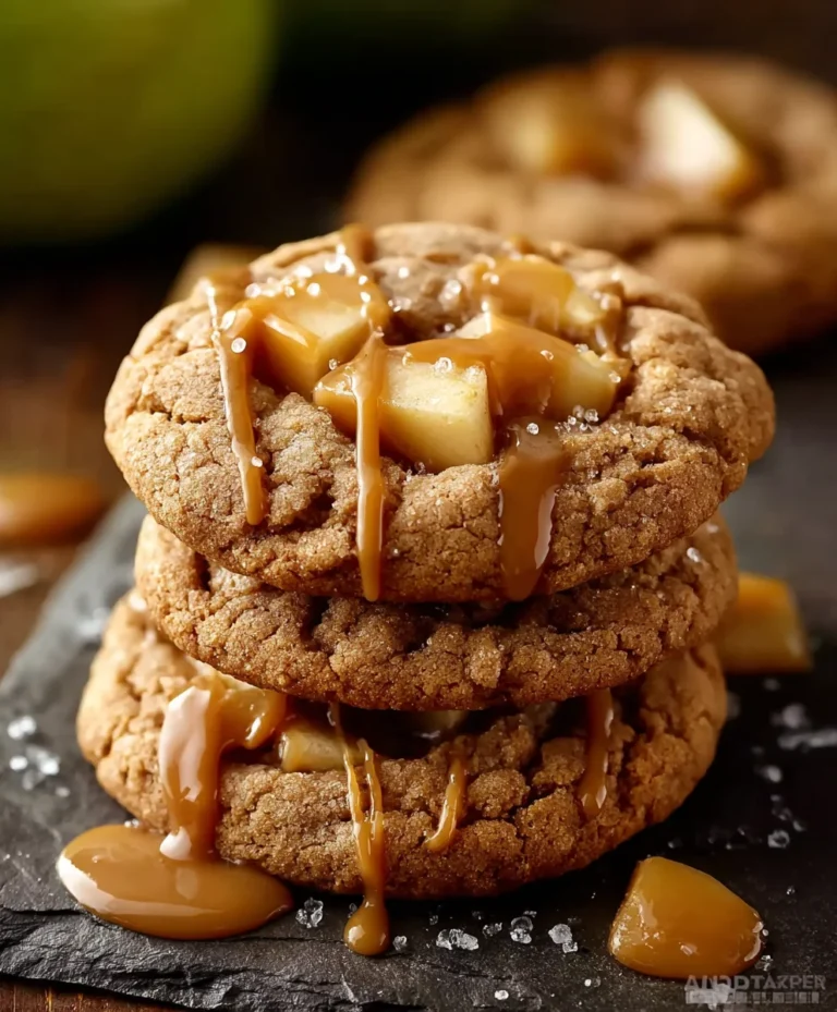 Caramel Apple Cookies-Fall Favorite Sweet Treat