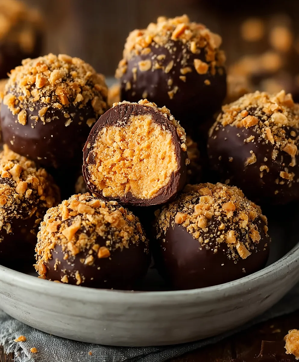 Butterfinger Candy Balls- Easy & Delicious Treat