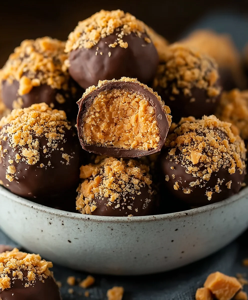 Easy Butterfinger Candy Balls - Irresistible Treat