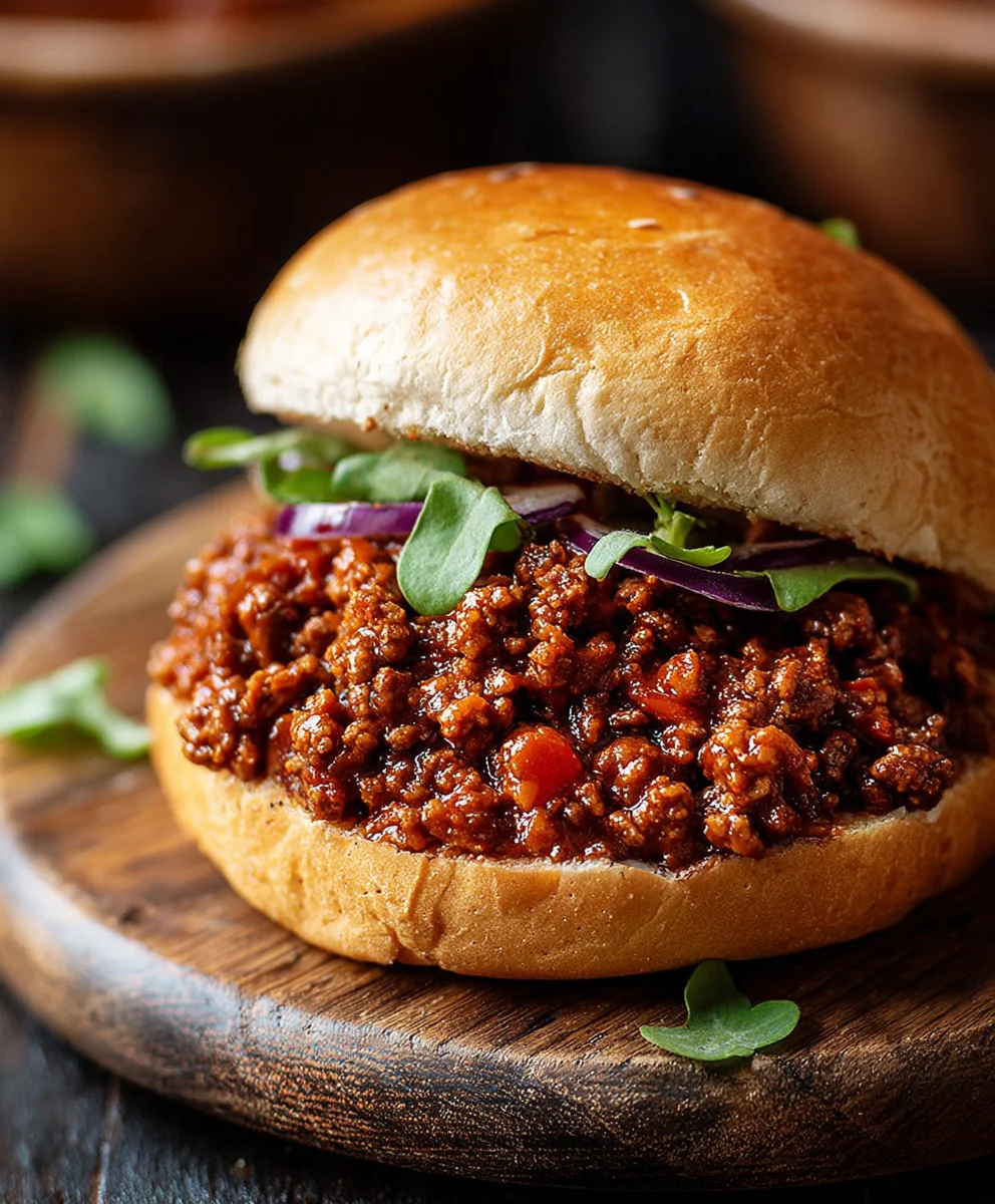 Easy Homemade Sloppy Joes - Best Beef Recipe