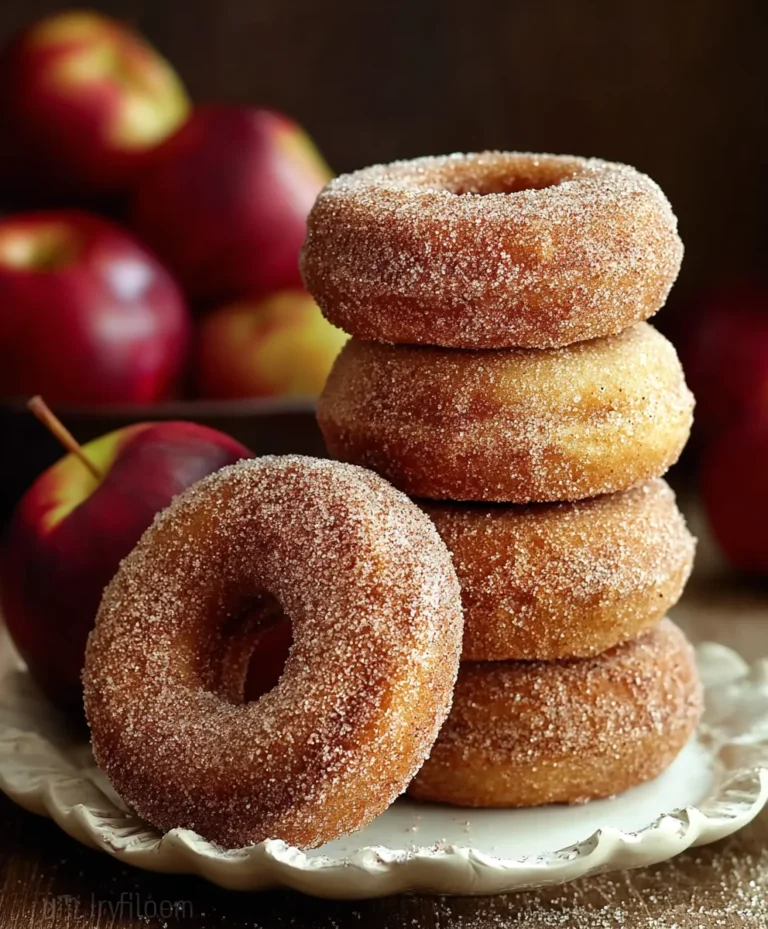 Delicious Apple Cider Donuts-Warm & Spiced Treat