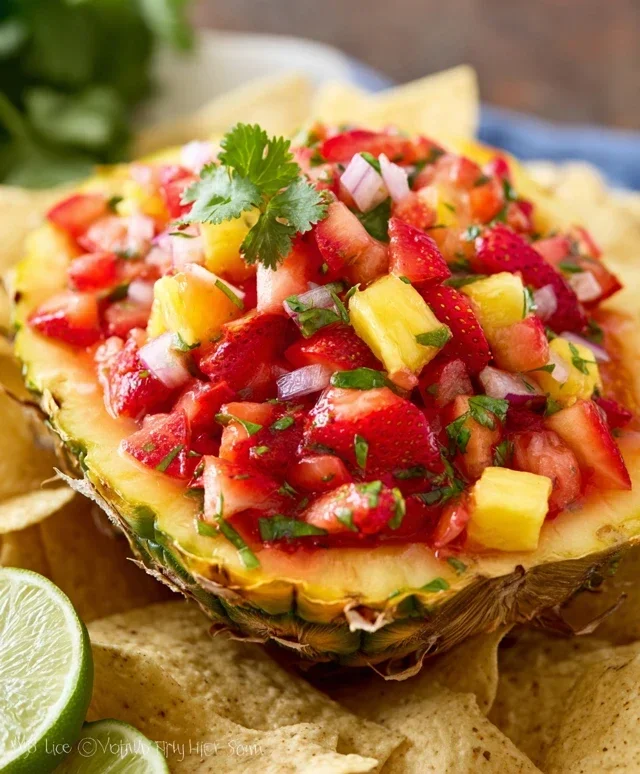 Strawberry Pineapple Salsa Recipe: A Fresh and Flavorful Treat