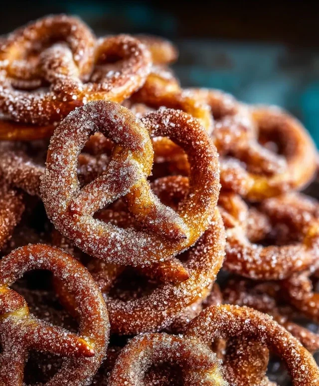 Cinnamon Sugar Pretzels