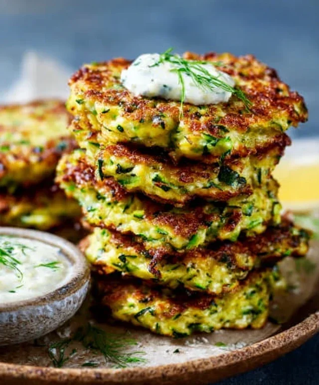 Crispy and Easy Zucchini Fritters Recipe