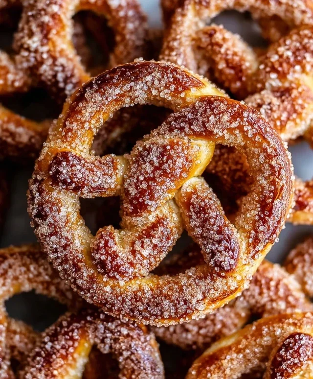 Cinnamon Sugar Pretzels