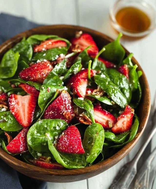 Spinach Strawberry Salad