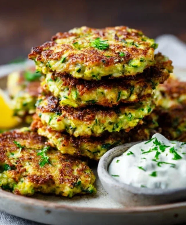 Crispy and Easy Zucchini Fritters Recipe