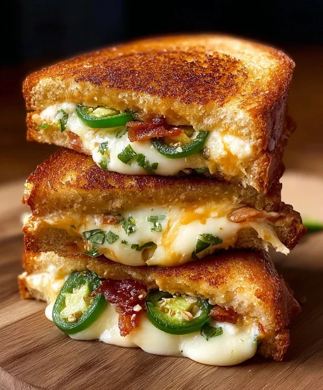 Jalapeño Popper Grilled Cheese