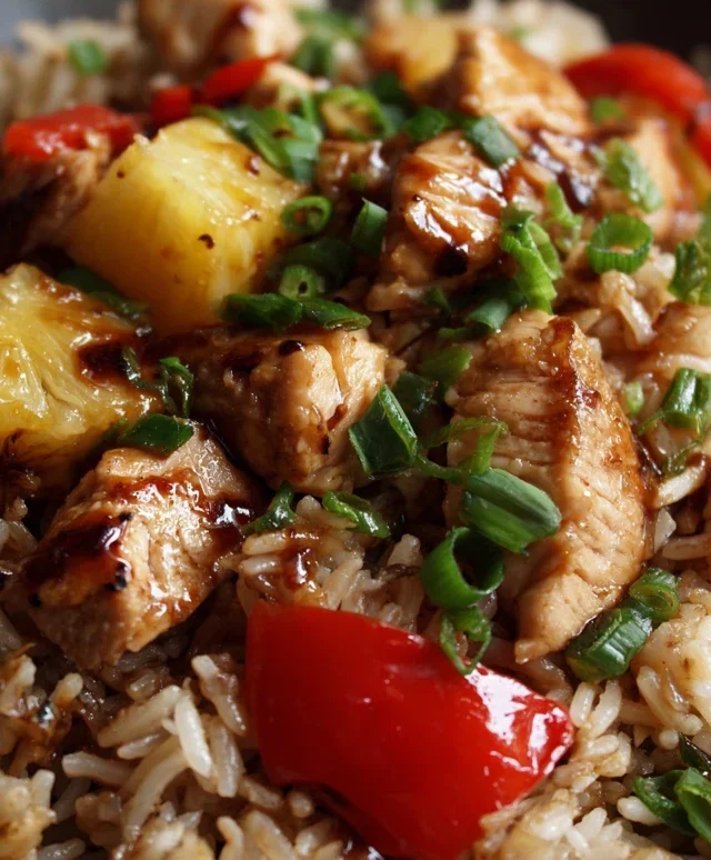 Pineapple Chicken and Rice