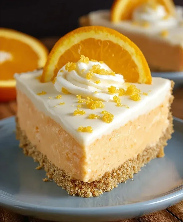 Orange Creamsicle Pie
