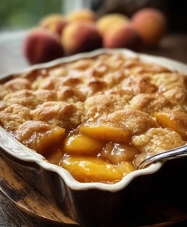 Southern Peach Cobbler
