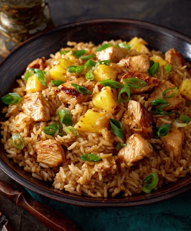 Pineapple Chicken and Rice