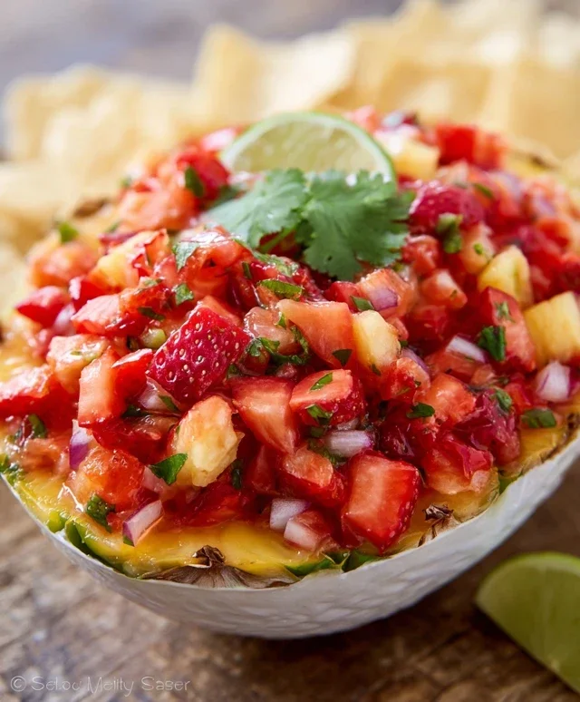 Strawberry Pineapple Salsa Recipe: A Fresh and Flavorful Treat