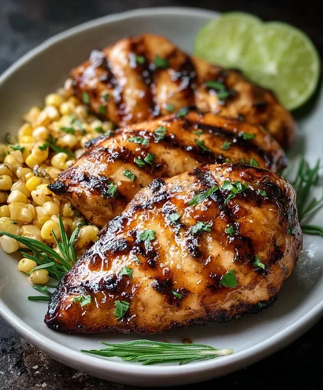 Grilled Hot Honey Chicken