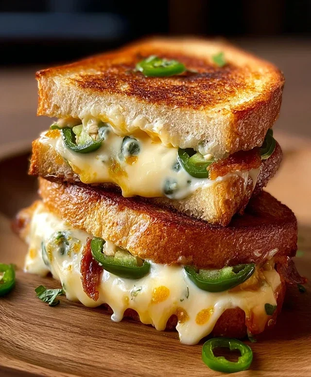 Jalapeño Popper Grilled Cheese