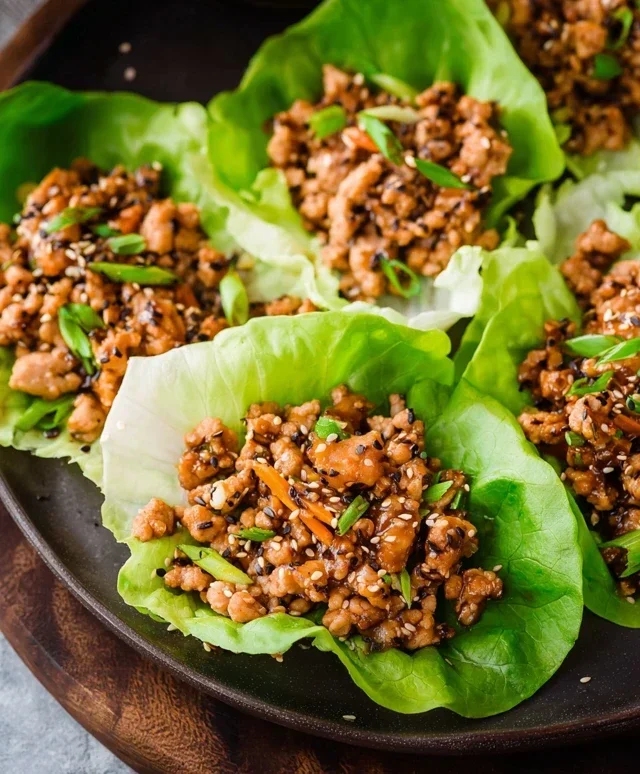 Crunchy PF Chang's Lettuce Wraps