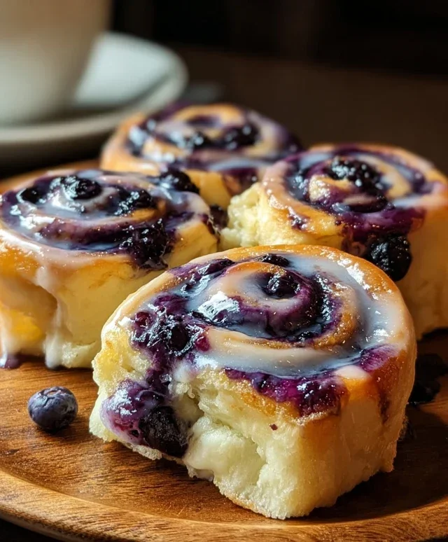 Blueberry Cheesecake Rolls