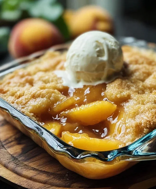 Southern Peach Cobbler