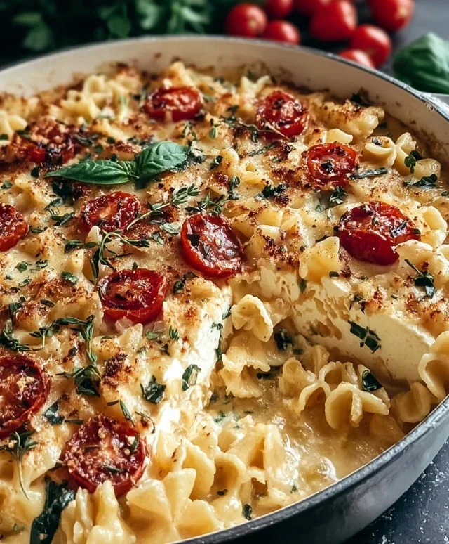 Baked Feta Pasta
