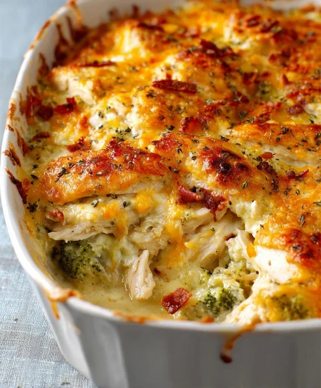 Easy Low Carb Chicken Casserole
