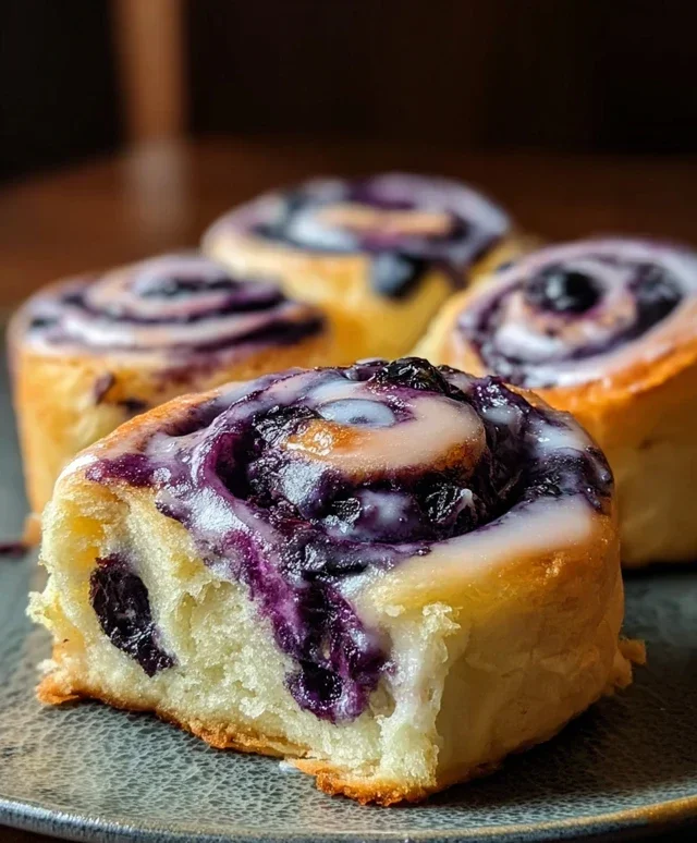 Blueberry Cheesecake Rolls