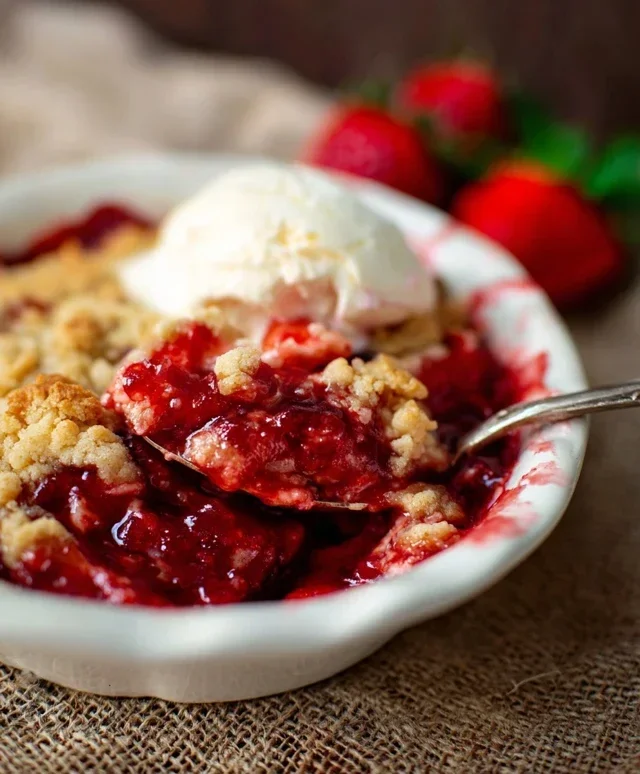 Strawberry Cobbler