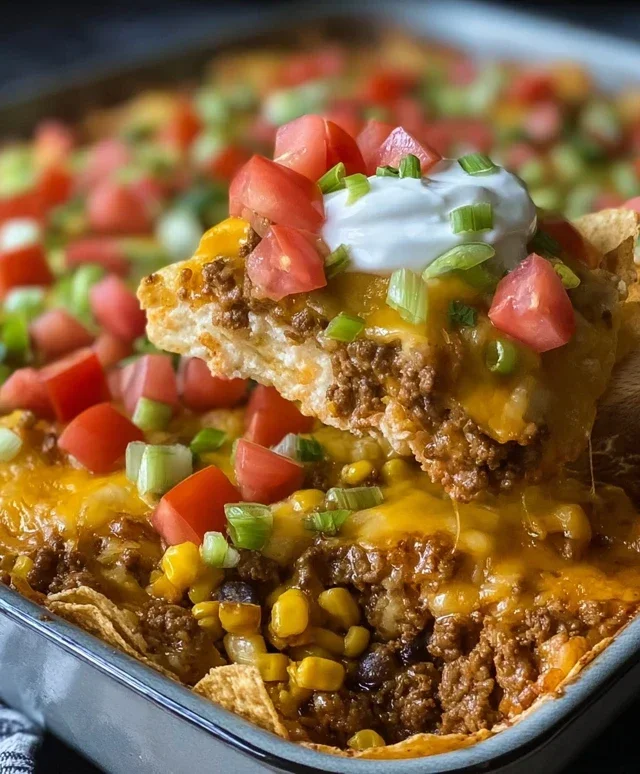 Walking Taco Casserole