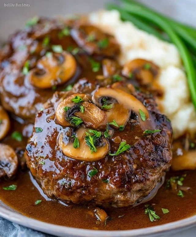 Easy Homemade Salisbury Steak