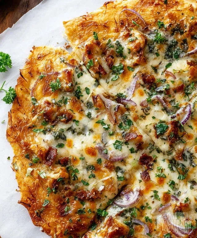 Chicken Crust Pizza