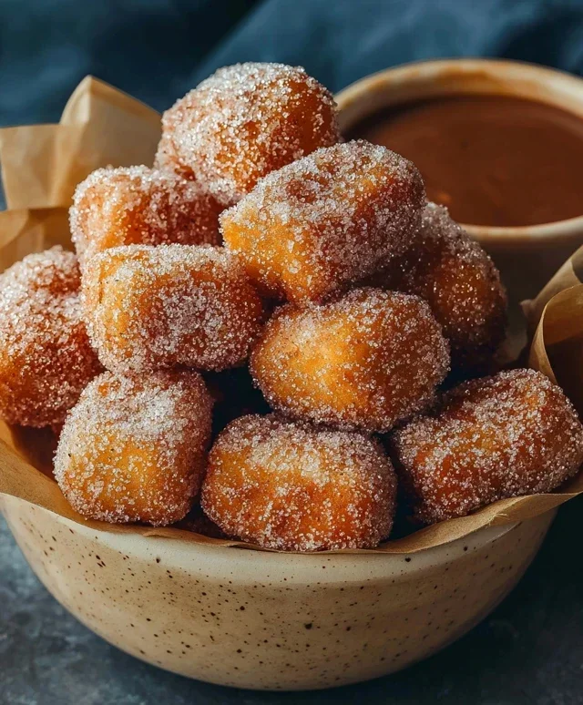 Sweet Air Fryer Churro Bites Recipe