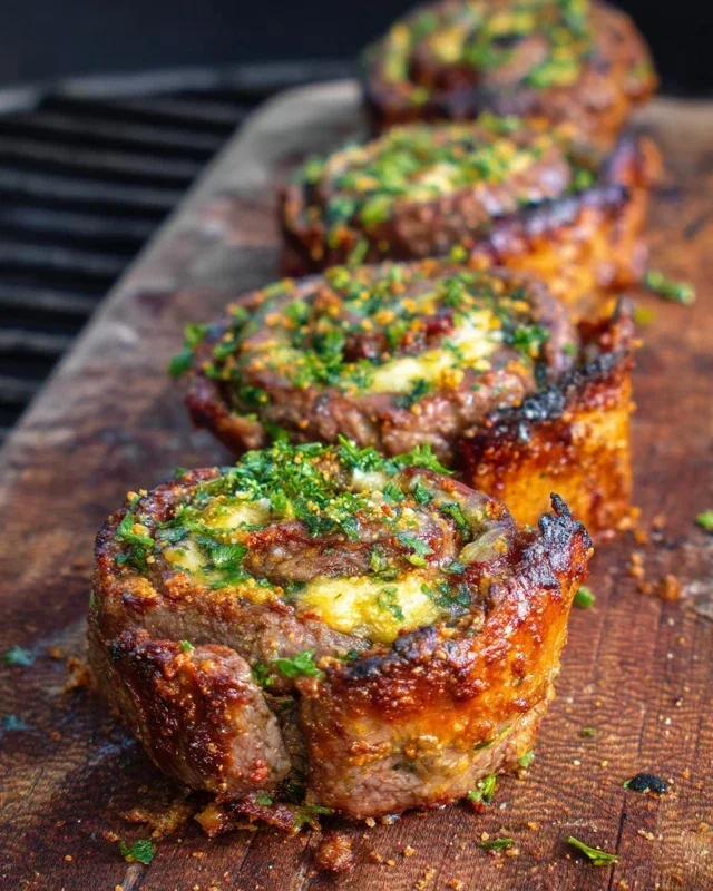 Cheesy Steak Pinwheels
